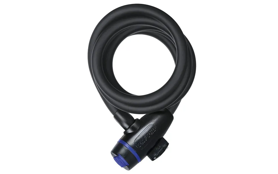 Oxford Cable Lock 12mm X 1800mm Smoke