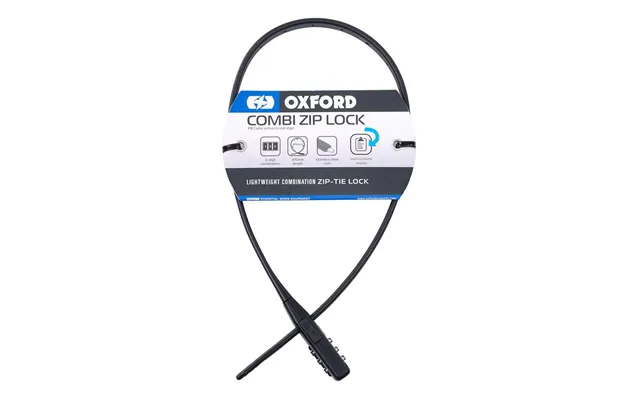 Oxford Combi Zip Lock Black