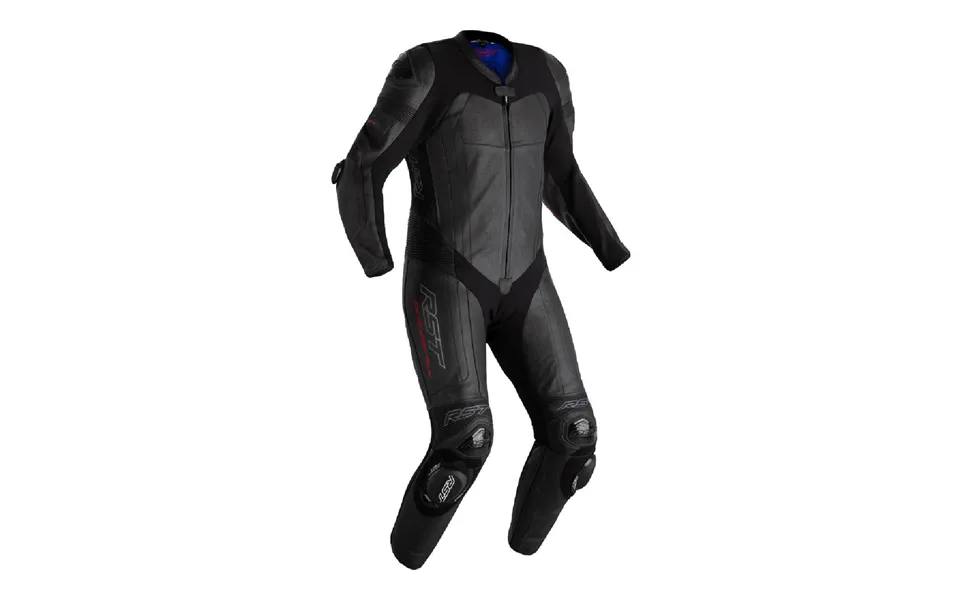 Rst Pro Series Evo Airbag Ce Mens Leather Suit Black
