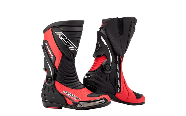 Rst Tractech Evo Iii Sport Motorcycle Boots Red
