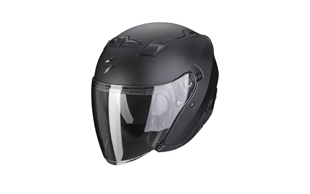 Scorpion Exo 230 Open Face Motorcycle Helmet Matt Black