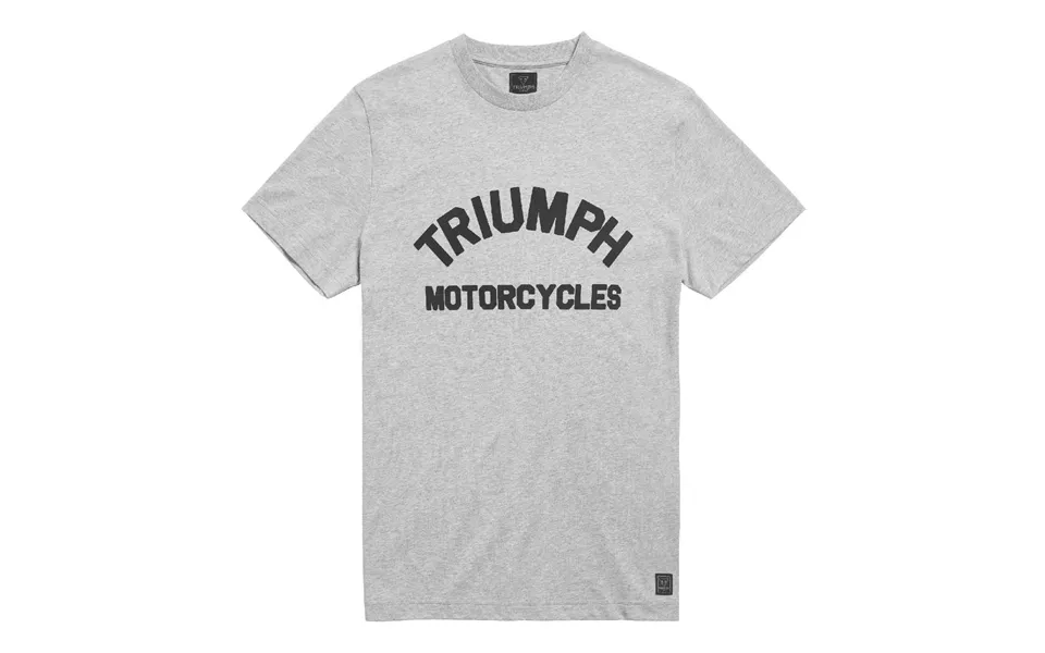 Triumph Burnham T-shirt Grey Triumph Motorcycle Clothing