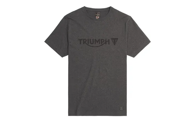 Triumph Cartmel Logo T-shirt Black Marl Triumph Motorcycle Clothing product image