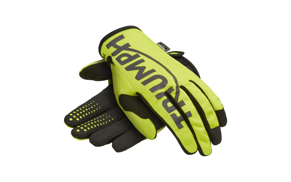 Triumph Racing Berm Race Motorcycle Gloves Yellow Triumph Motorcycle Clothing