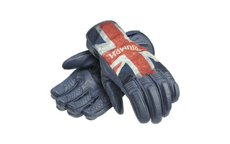 Triumph Union Jack Flag Leather Gloves Triumph Motorcycle Clothing