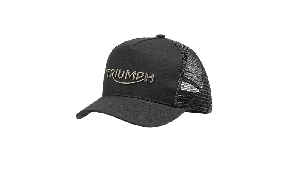 Triumph Whysall Cap Black Gun Metal Triumph Motorcycle Clothing