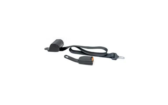 2-point Alr Black Seat Belt & K12 15 Cranked Buckle Receiver