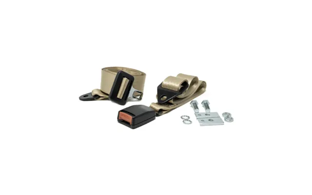 2-point Static Lap Seat Belt With Modern Buckle Classic Vw Beetle And T2 Bay Split Bus Campervans