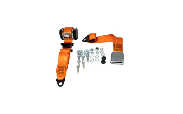 3-point Inertia Front Seat Belt With Chrome Buckle Classic Vw Campervans