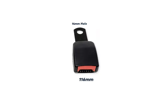 Universal 116mm Blade Seat Belt Buckle Receiver