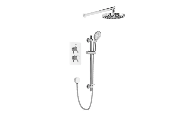 Bristan Prism Complete Shower Pack 2 Chrome Brass Abs 165mm X 650mm X 430mm