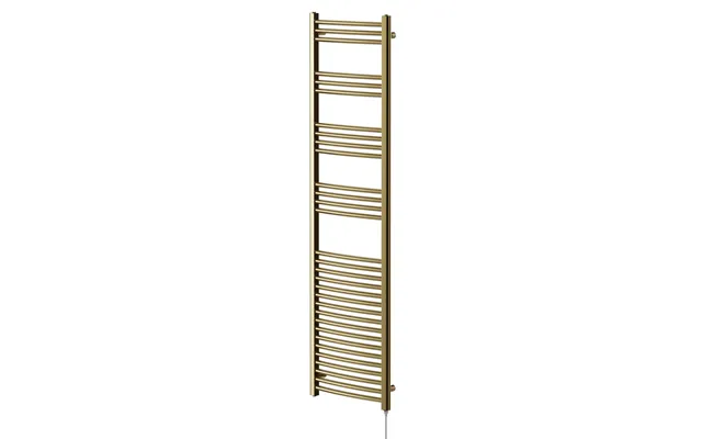 Colore Marco Electric Heated Towel Rail Brushed Brass Mild Steel 1800mm X 500mm