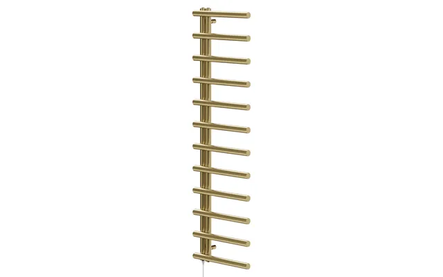 Colore Mason Designer Electric Heated Towel Rail Brushed Brass Mild Steel 1750mm X 500mm