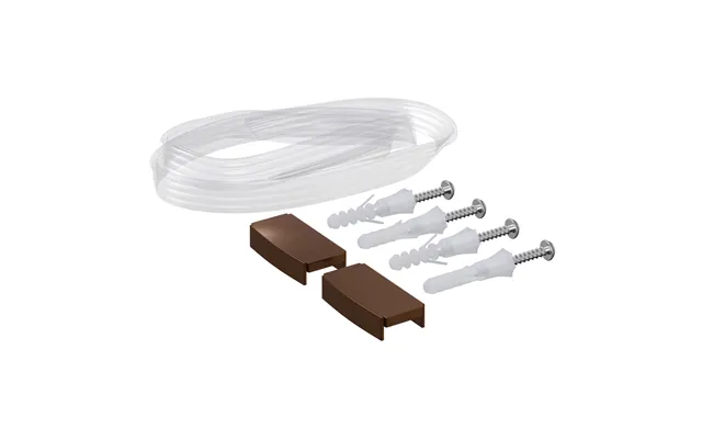 Essentials Seal Pack For Wetroom Wall Channel Brushed Bronze 15mm X 2000mm X 5mm