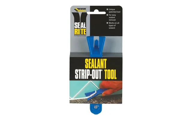 Everbuild Seal Rite Sealant Strip-out Tool Blue 90mm X 187mm X 23mm