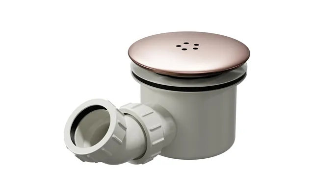 High Flow Shower Tray Waste Copper Polypropylene 90mm