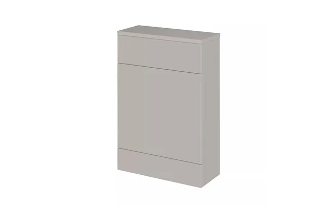 Hudson Reed Fusion Compact Combination Toilet Unit With Worktop Matt Pebble Grey Mfc 600mm
