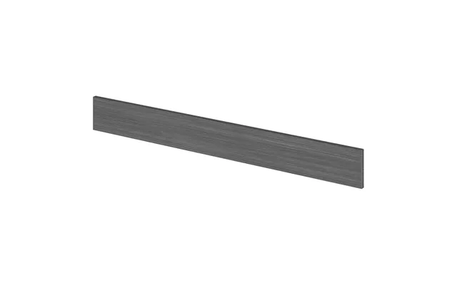 Hudson Reed Fusion Woodgrain Fitted Plinth Anthracite Mdf 2000mm X 145mm