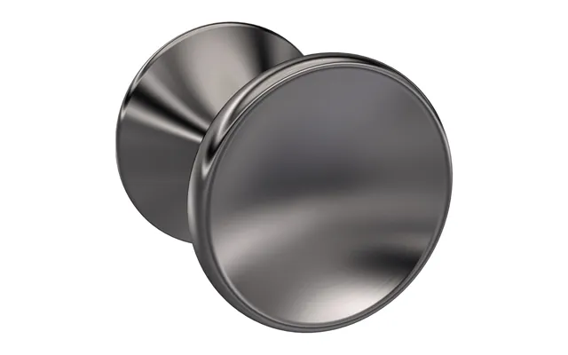 Hudson Reed Indented Round Knob Furniture Handle Brushed Pewter Aluminium 32mm