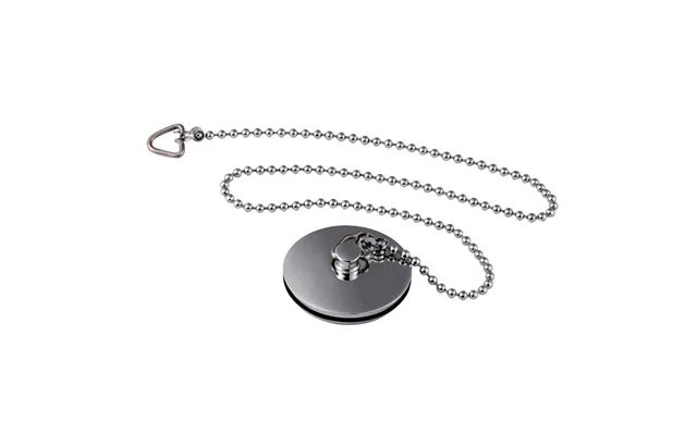 Nuie Bath Plug And Ball Chain Chrome Brass 42mm X 17mm X 42mm