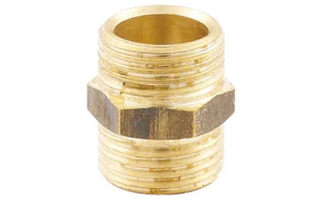 Nuie Brass Connector And Flow Regulator Chrome 20mm X 25mm X 20mm