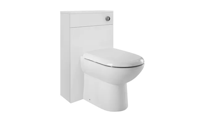Nuie Eden Toilet Unit Gloss White Mdf 500mm