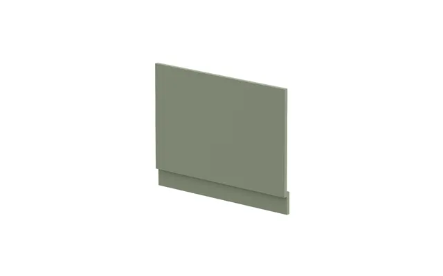 Nuie End Bath Panel With Plinth Satin Green Mfc 750mm