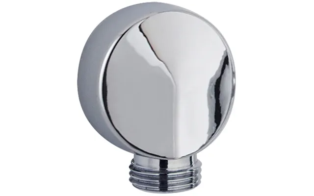 Nuie Round Outlet Elbow Chrome Stainless Steel 53mm X 53mm X 26mm