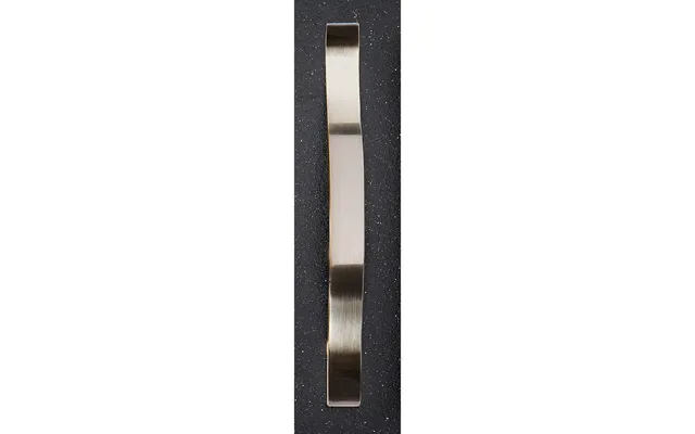 Nuie Strap Furniture Handle With 128mm Hole Centres Chrome Zinc Alloy 192mm