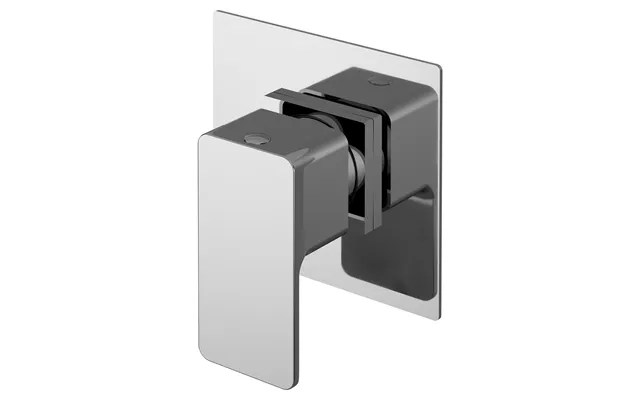 Nuie Windon Concealed Stop Tap Chrome Brass 100mm X 100mm X 135mm