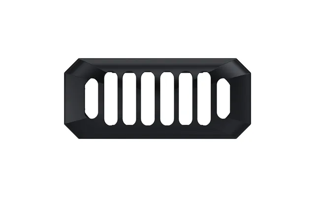 Old London Richmond Overflow Cover Matt Black Brass 50mm X 26mm X 10mm