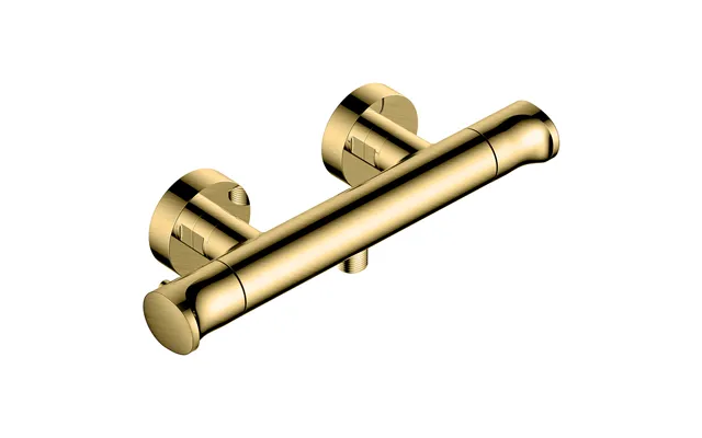 Rak Ceramics Exposed Thermostatic Bar Valve Brushed Gold Brass 291