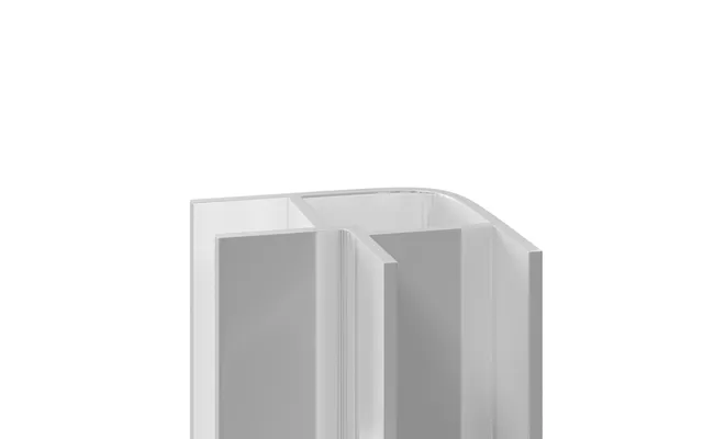 Wholepanel Aluminium Wall Panel External Corner Trim Silver 10mm