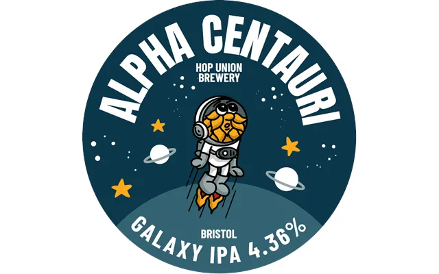 Alpha Centauri Cans 12 X 440ml Hop Union Brewery 12x440ml