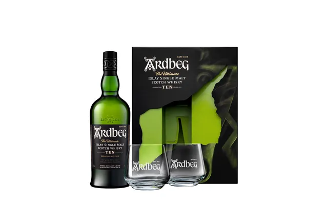 Ardbeg 10 Years Old 2 Gläser Wine In Time 1x75cl