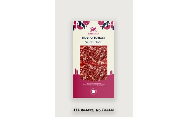 Brindisa Acorn Fed Iberico Salchichón Slices 100g
