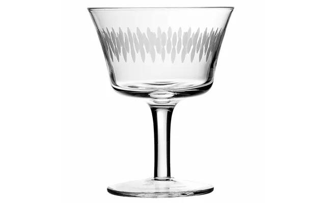 Crystal Retro Fizz Engraved Cocktail Glass 20cl Urban Bar