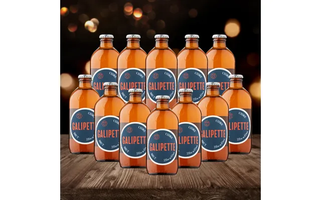 Galipette Brut French Cider 330ml Bottles - 4.50% Abv 12 Pack