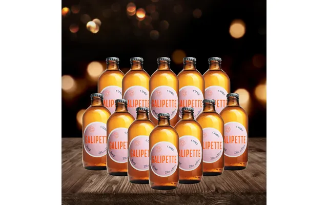 Galipette Rose French Cider 330ml Bottles - 4.50% Abv 12 Pack