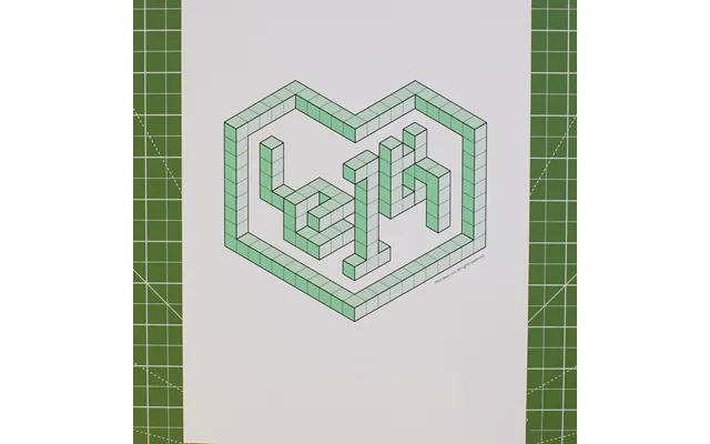 Leith Print A4 - Green Pilot Beer 1x3000cl
