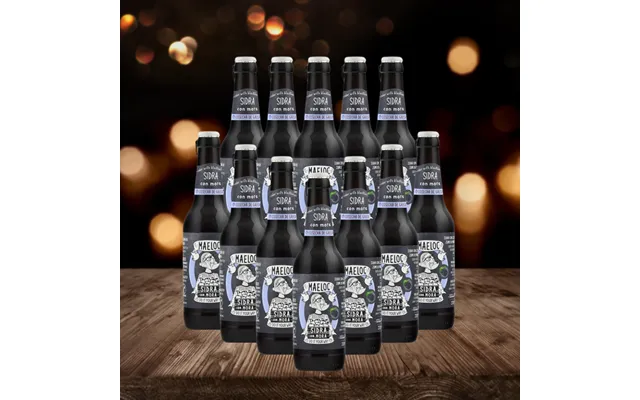 Maeloc Galician Blackberry Spanish Cider 330ml Bottles - 4.0% Abv 12 Pack