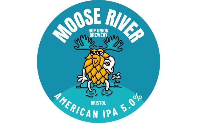 Moose River Cans 12 X 440ml Hop Union Brewery 12x440ml