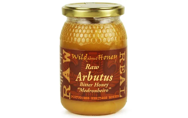 Raw Portuguese Arbutus Bitter Honey From The Serra Da Monchique By Wild About Honey 1000g Raw Portuguese Arbutus Bitter