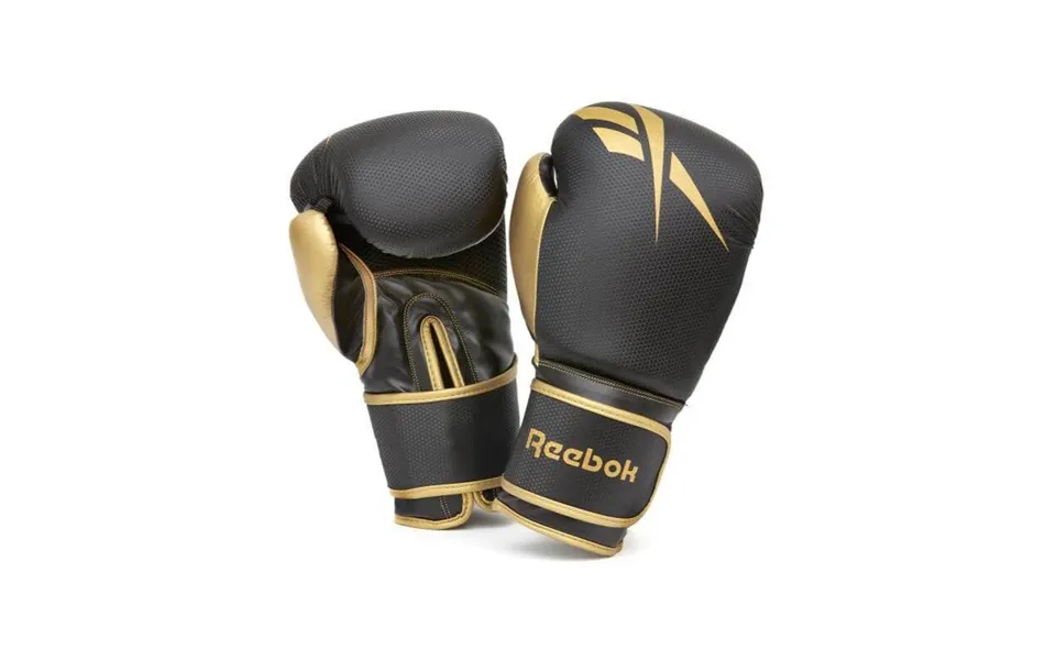 Reebok Boxing Gloves - Black And Gold