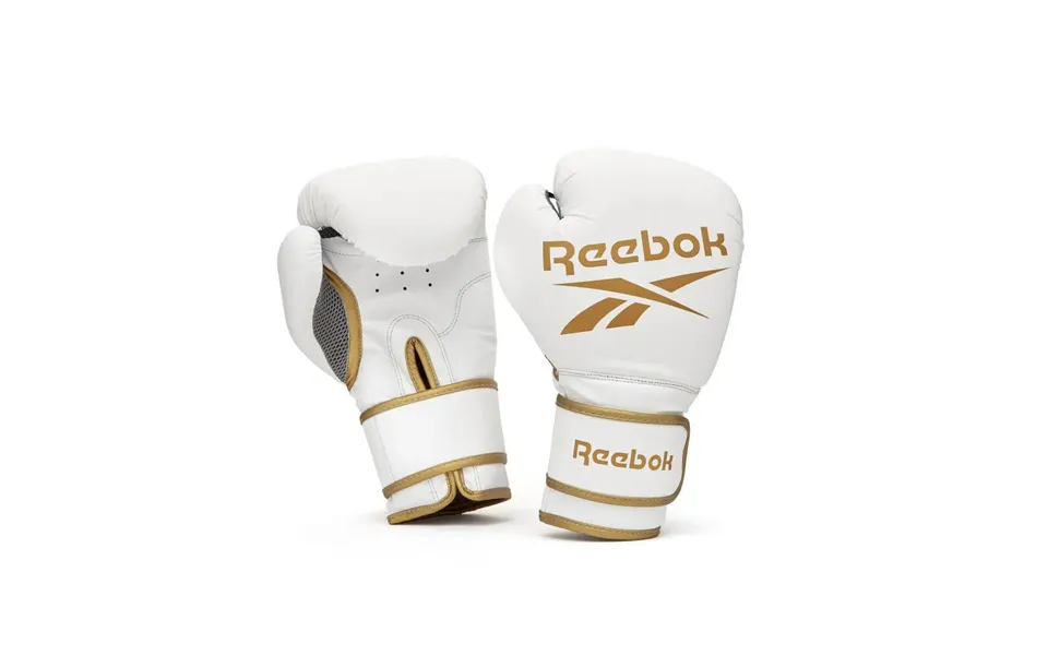 Reebok Boxing Gloves - Gold White