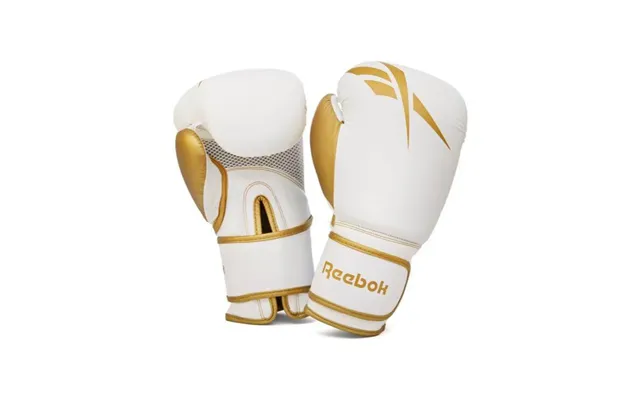 Reebok Boxing Gloves - White And Gold