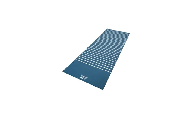 Reebok Double Sided 4mm Yoga Mat - Green Stripes product image