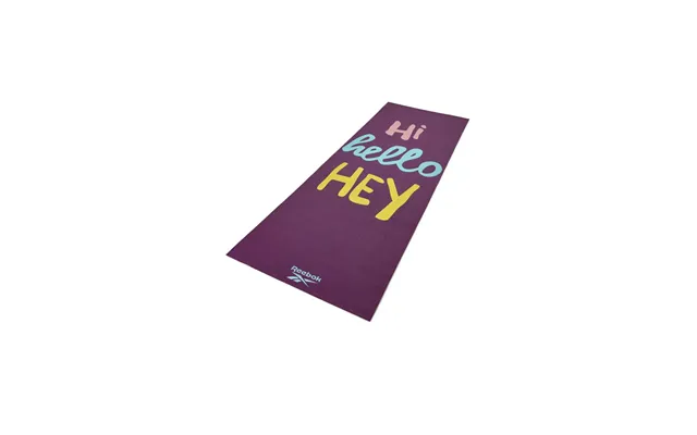 Reebok Hello Hi Double Sided 4mm Yoga Mat product image