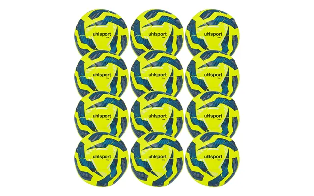 Uhlsport Team Training Football Size 4 Pack Of 12 - Yellow