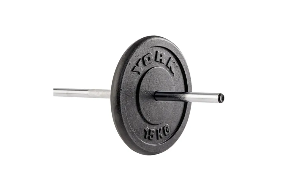 York 1 X 15kg Cast Iron 1 Weight Plate